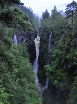Corrieshalloch gorge and Falls of Measach