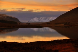 An Teallach from Loch Droma