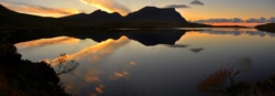 Quinaig at sunset