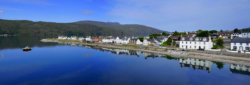 Ullapool point from the ferry