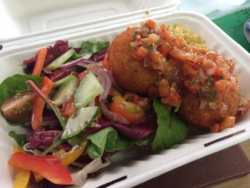 A sample from the Seafood Shack