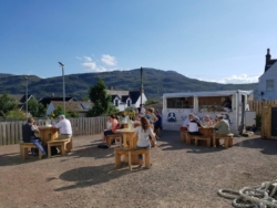 The Seafood Shack eating area